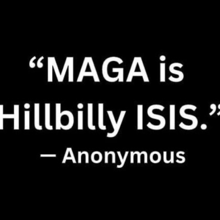 MAGA is Hillbilly ISIS sticker