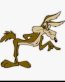 WILE E SNEEKY CARTOON STICKER