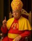 tRump is Pope McDonalds NOT FUNNY sticker