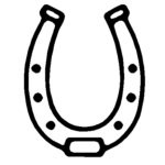 Horse Shoe vinyl decal