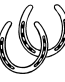 Horseshoe decal