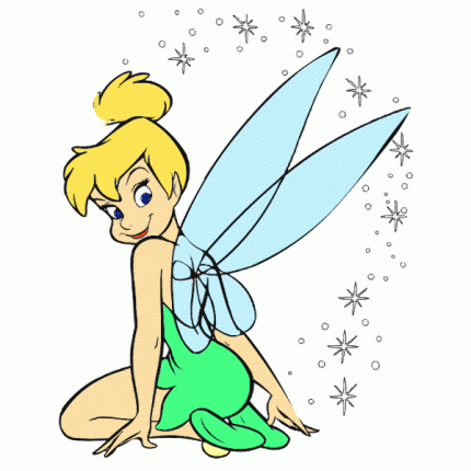 Tinkerbell Decal Sticker 08