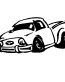 Old Truck vinyl decal