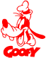 Goofy Head decal