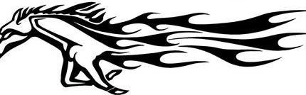 a vinyl horse car or wall decal 17 RIGHT