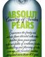 Absolut Pears Vodka