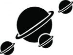 alien planets sticker decal