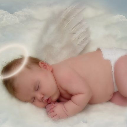 Angel Baby Photo Sticker