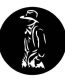 Artsy Cowboy Silhouette