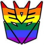 Camo PRIDE FLAG Decepticon