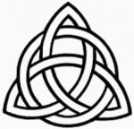 Celtic Knot Triquetra Diecut Car Decal