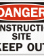 Construction Safety Signs and Labels 09