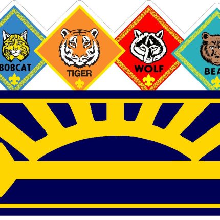 cub scouts RANKS STICKER 3