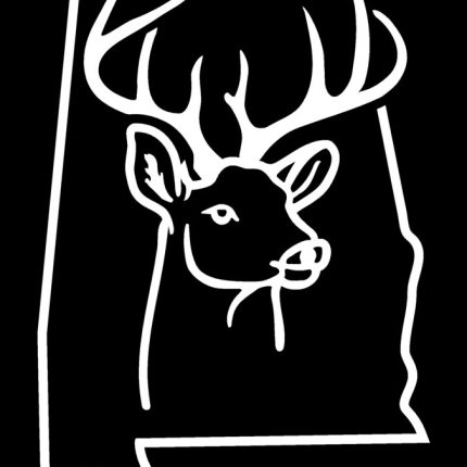 deer hunting alabama sticker