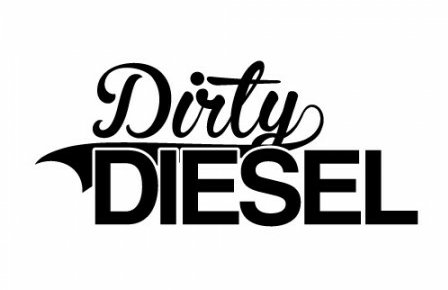 Dirty Diesel funny auto decal