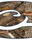 DRAKE OVAL DECAL- Nature Camo FILL