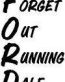forget out running dale funny auto decal