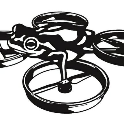 frog drone decal