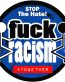 fuck RACISM TOGETHER sticker