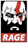 God of War RAGE Sticker