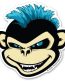 Greasy-Wrench-Monkey-with-Toothpick-Sticker HEAD