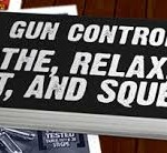 gun control breath squeeze bumber sticker