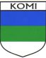 Komi Flag Crest Decal Sticker