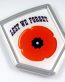 Lest We Forget 3D Chrome Crest Emblem