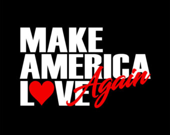 make america LOVE again sticker - Pro Sport Stickers