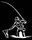Man Fishing Vinyl Fishing Decal