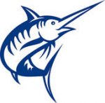 Marlin Fish Die Cut Decal 2