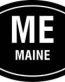 Maine Oval Decal
