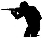 Military Silhouette Decals 9