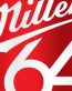 Miller 64 Cropped Logo Sticker