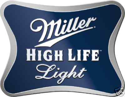 Miller High Life Light - Pro Sport Stickers