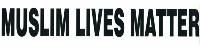 muslim lives matter anti hate bumper sticker