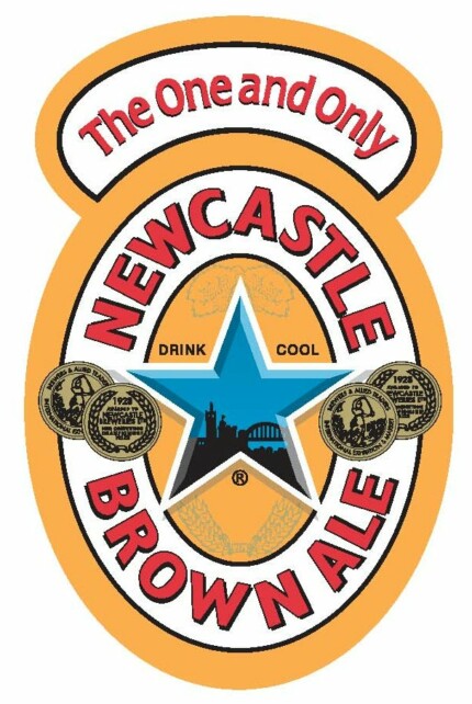 Newcastle Brown Ale logo sticker