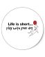 Play With Your Dog Sticker