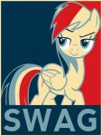 Rainbow Dash Communist Swag sticker