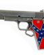 rebel gun shaped sticker