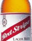 Red Stripe Beer Bottle Shaped Sticker
