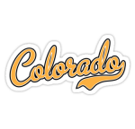 script colorado sticker