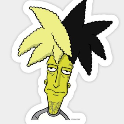 SIMPSON Sideshow XXX Sticker