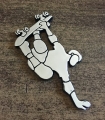 Skate Board Chrome Emblem