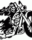 Skull Vinyl Sticker 13