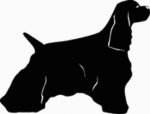 15H Cocker Spaniel Dog Decal