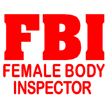 FBI vinyl decal