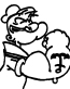 Popeye Muscle decal