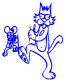 Itchy And Scratchy decal