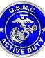 ACTIVE DUTY MILITARY FILLS blue